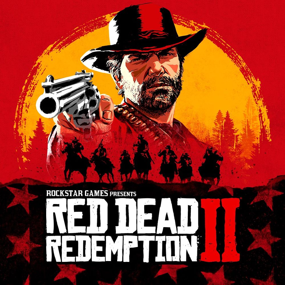 Lot 325: Red dead redemption High Gloss Print With Cardboard Backing sleeve
