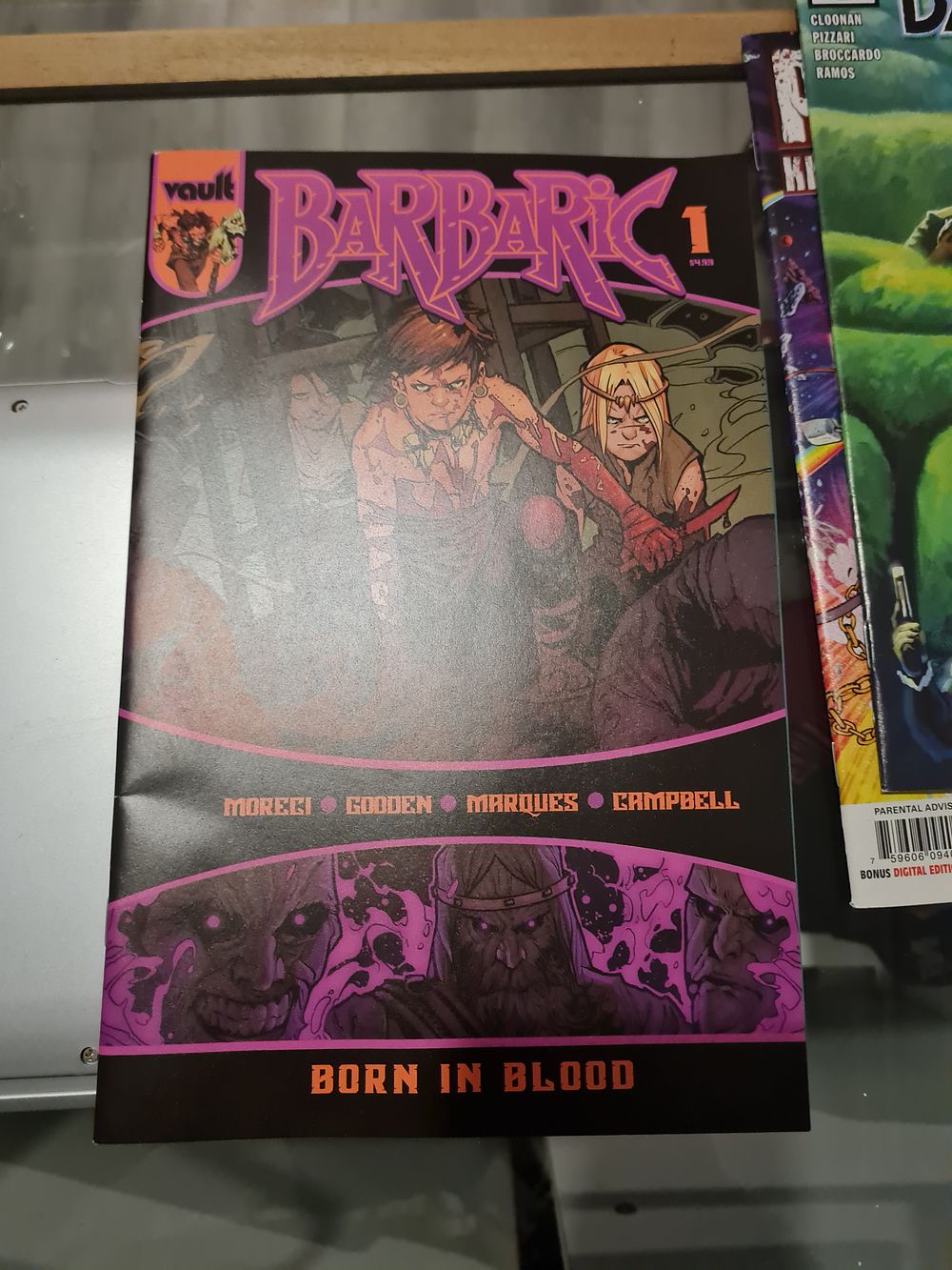 Lot 219: Vault comic