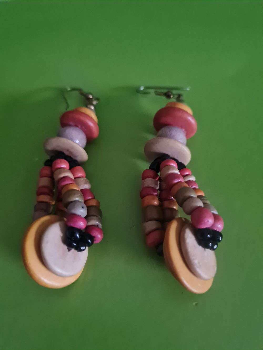 Lot 197: Quirky vintage earings large