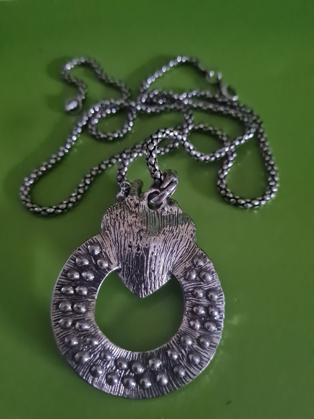 Lot 204: Vintage pendent and chain