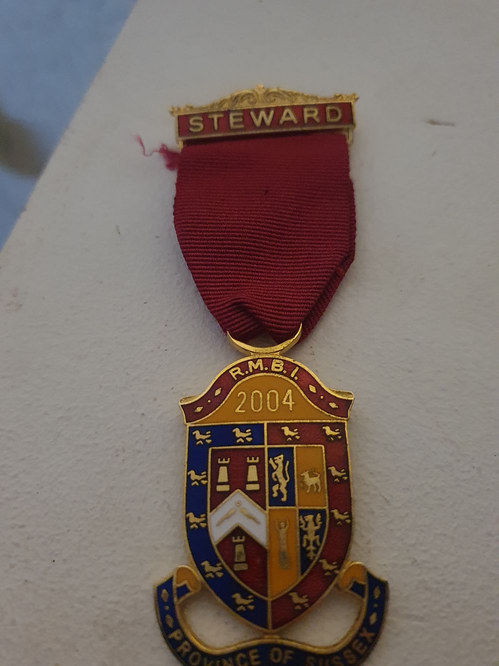 Lot 44y: Vintage Masonic medal
