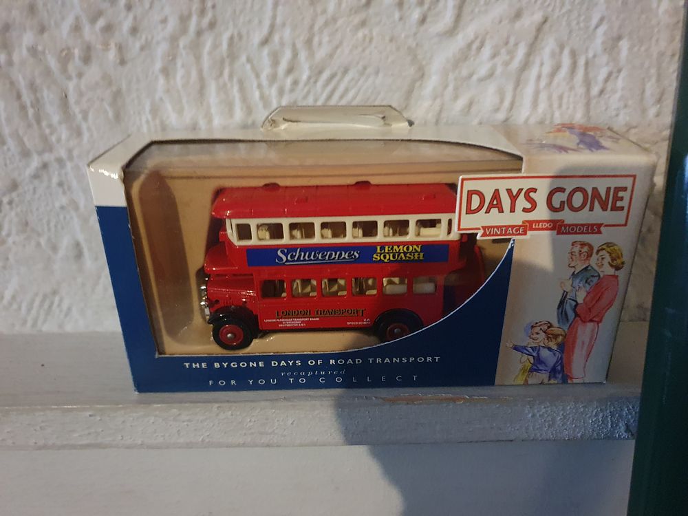 Lot 344: Boxed model bus