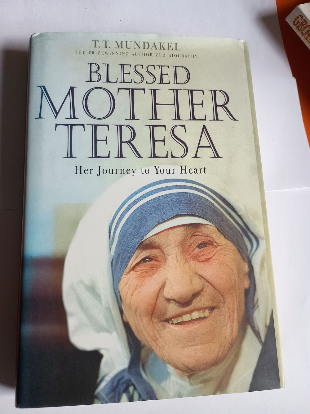 Lot 123g: Mother Teresa Hardback Book