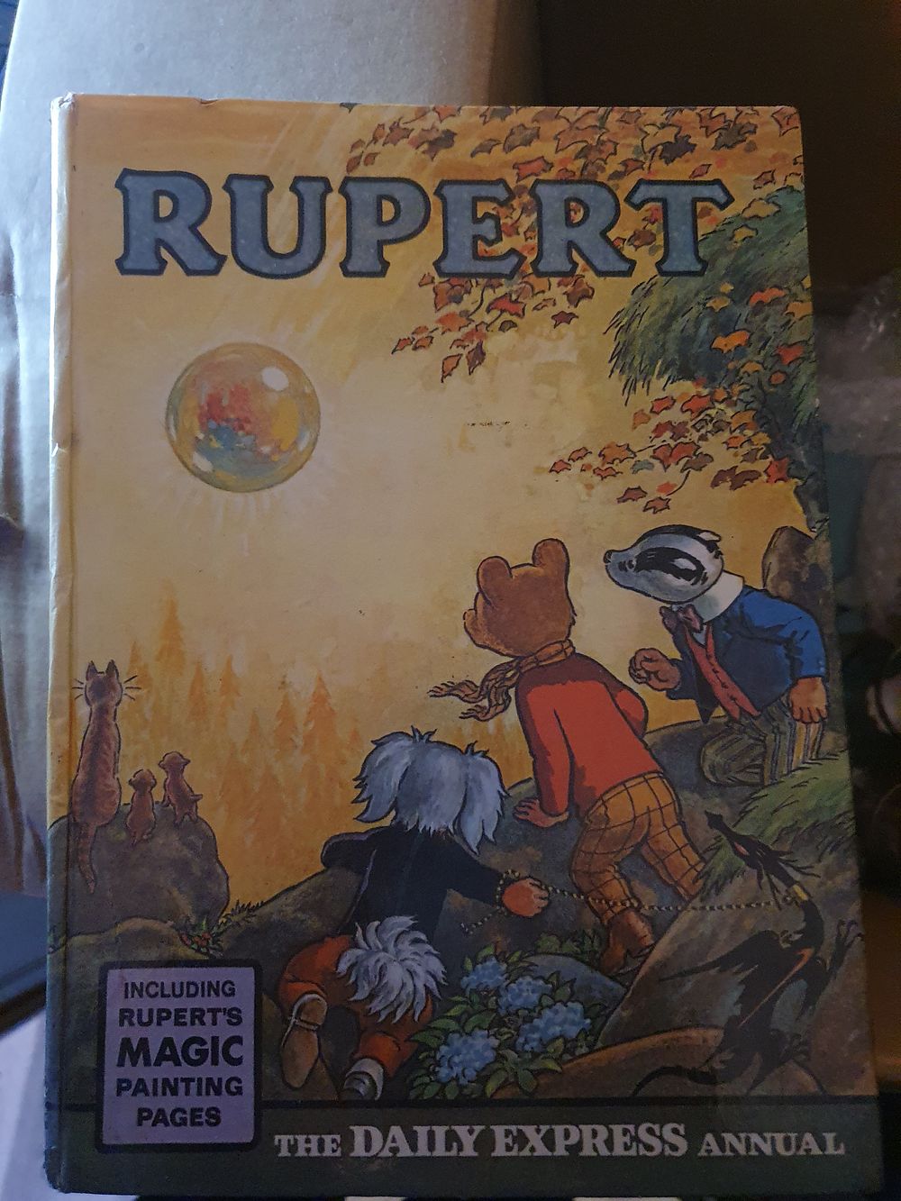 Lot 238: Vintage Rupert the bear annual