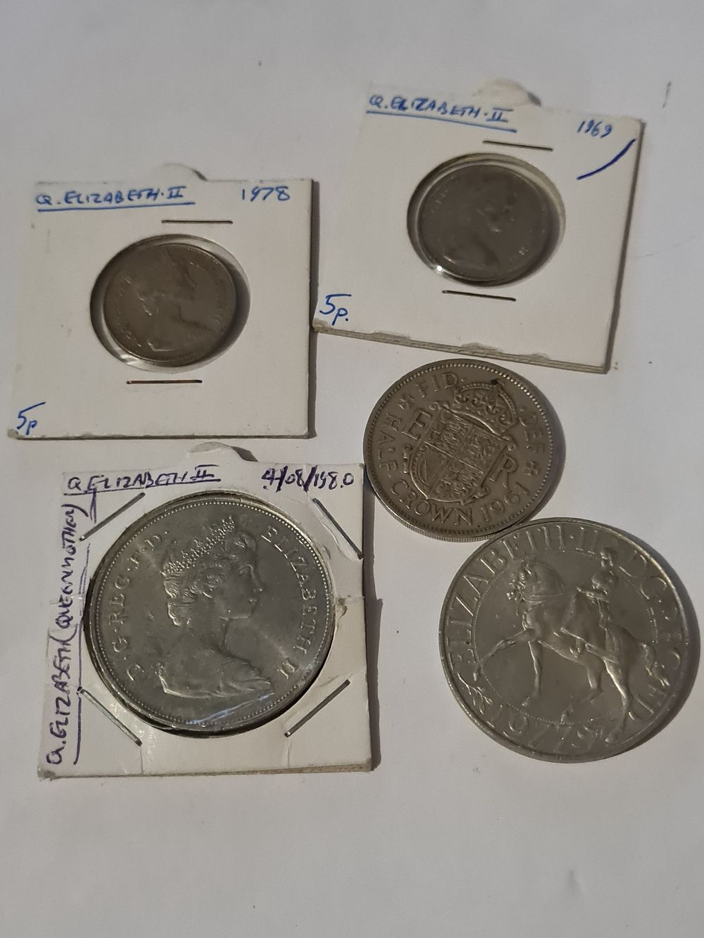 Lot 245: Vintage coin lot