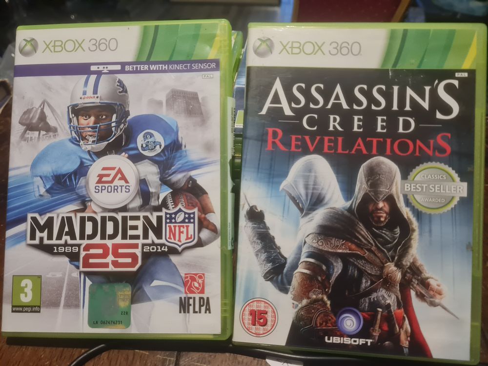 Lot 202: 2 xbox games