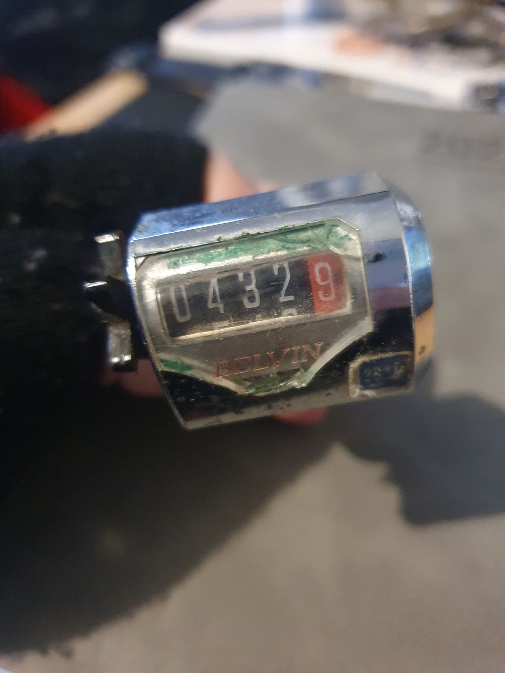 Lot 155: Vintage tour meter delvin