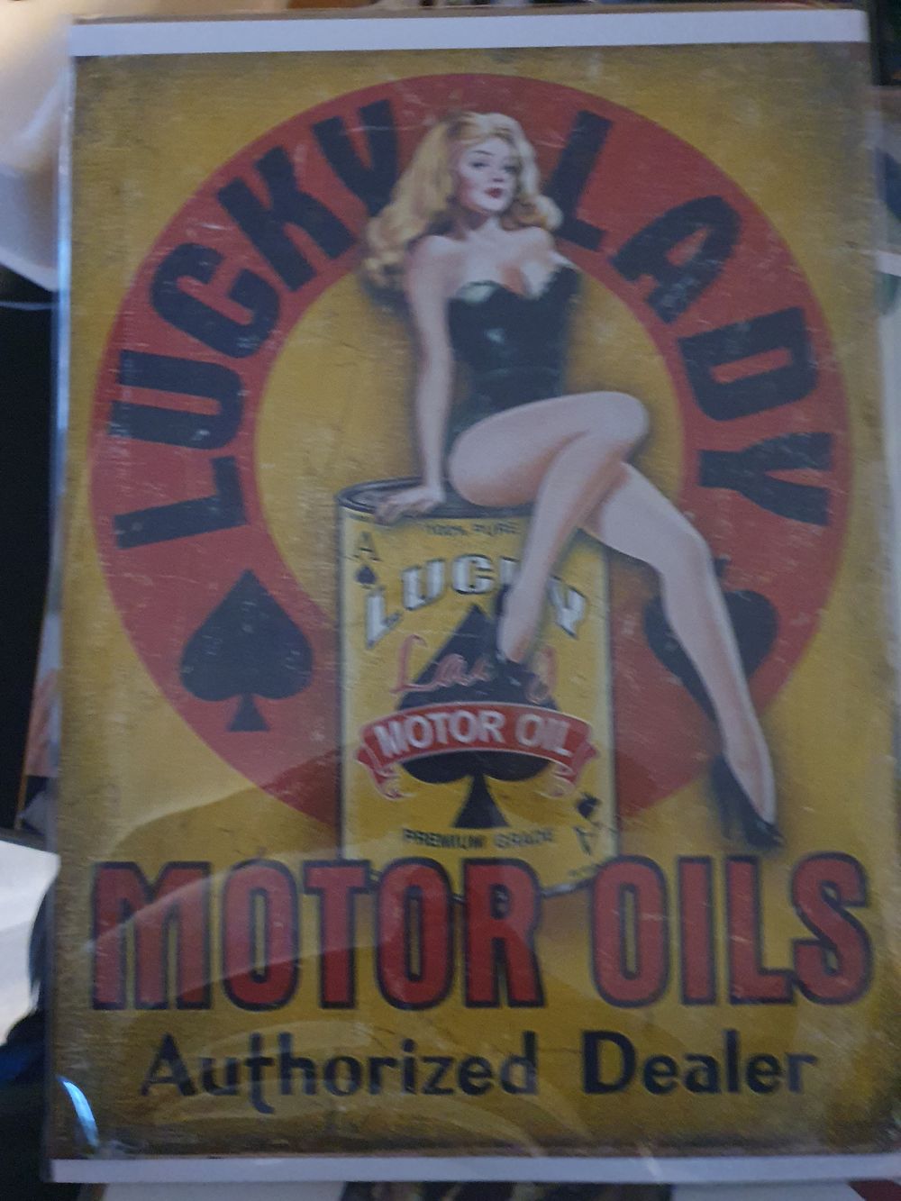 Lot 172: High gloss print in cardboard sleeve