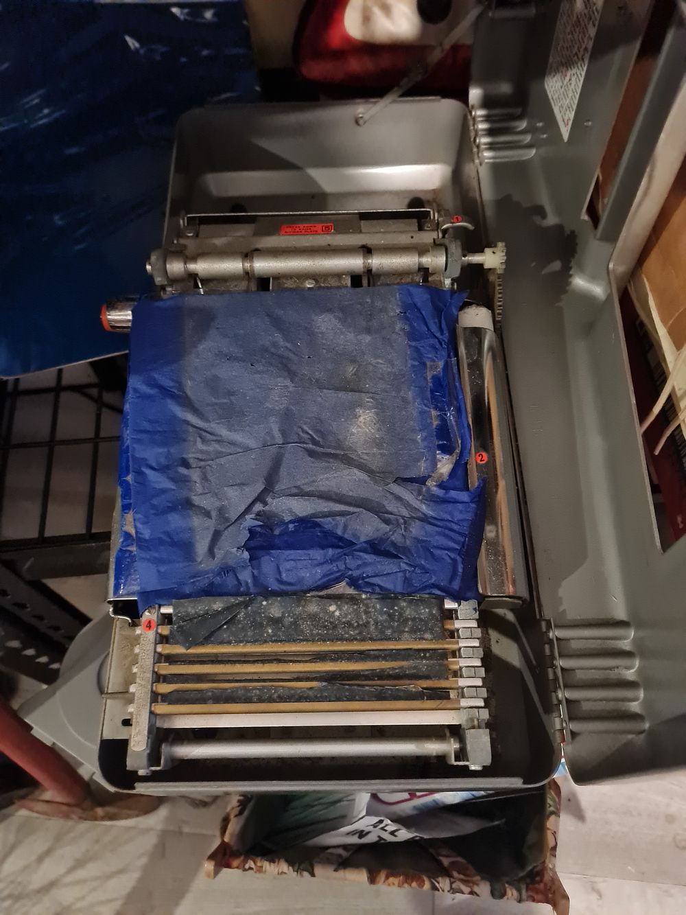 Lot 201: Vintage printer