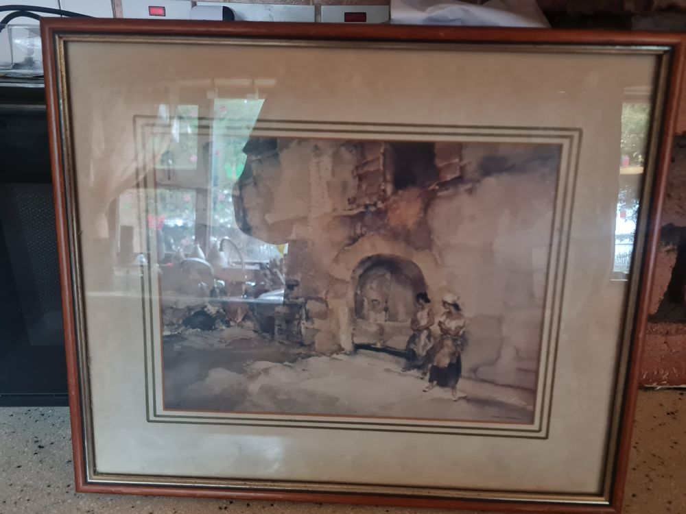 Lot 214: Vintage framed picture