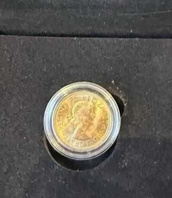 22ct gold quarter sovereign
