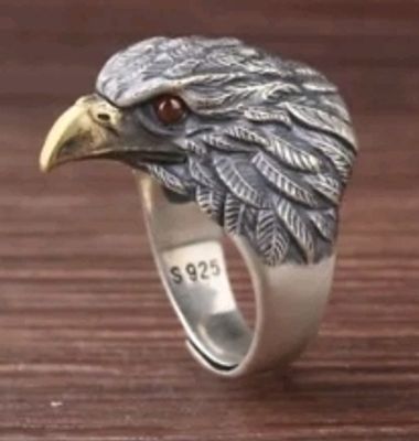 S925 eagle ring