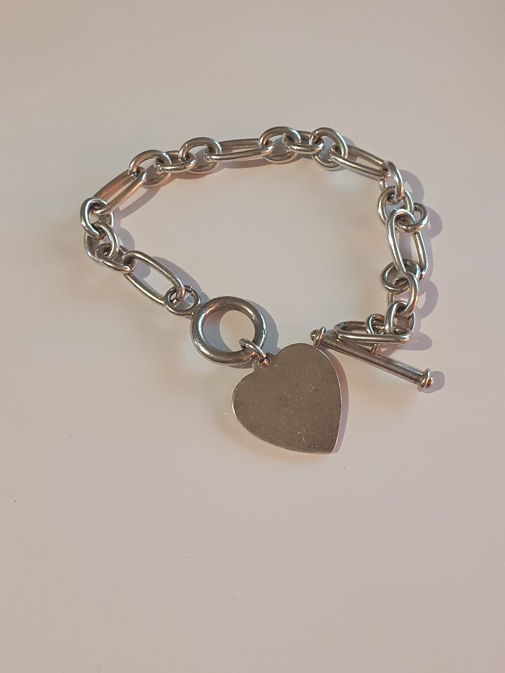 Lot 23d: Sterling Silver heavy bracelet