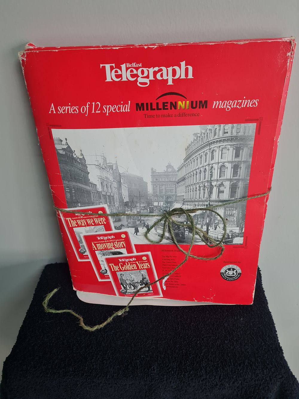 Lot 171: Vintage telegraph lot paper