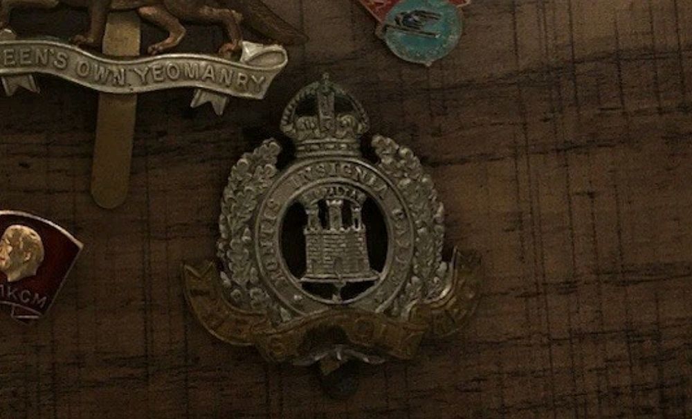 Lot 172: Military badge