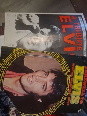 2 elvis memorabilia