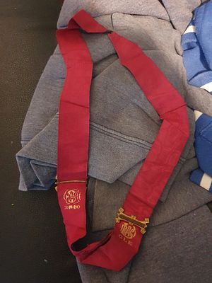 Vintage masonic satchel