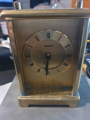 Vintage brass clock
