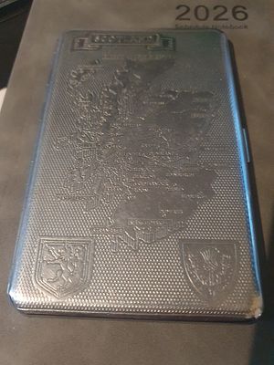 Scotland cigarette case