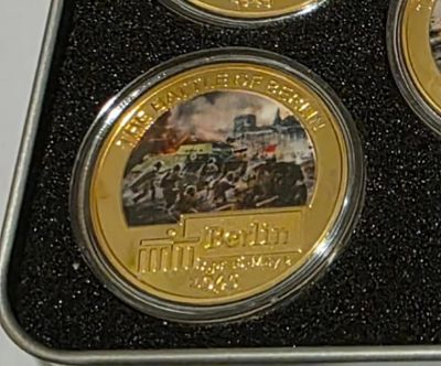 Battle of Berlin coin