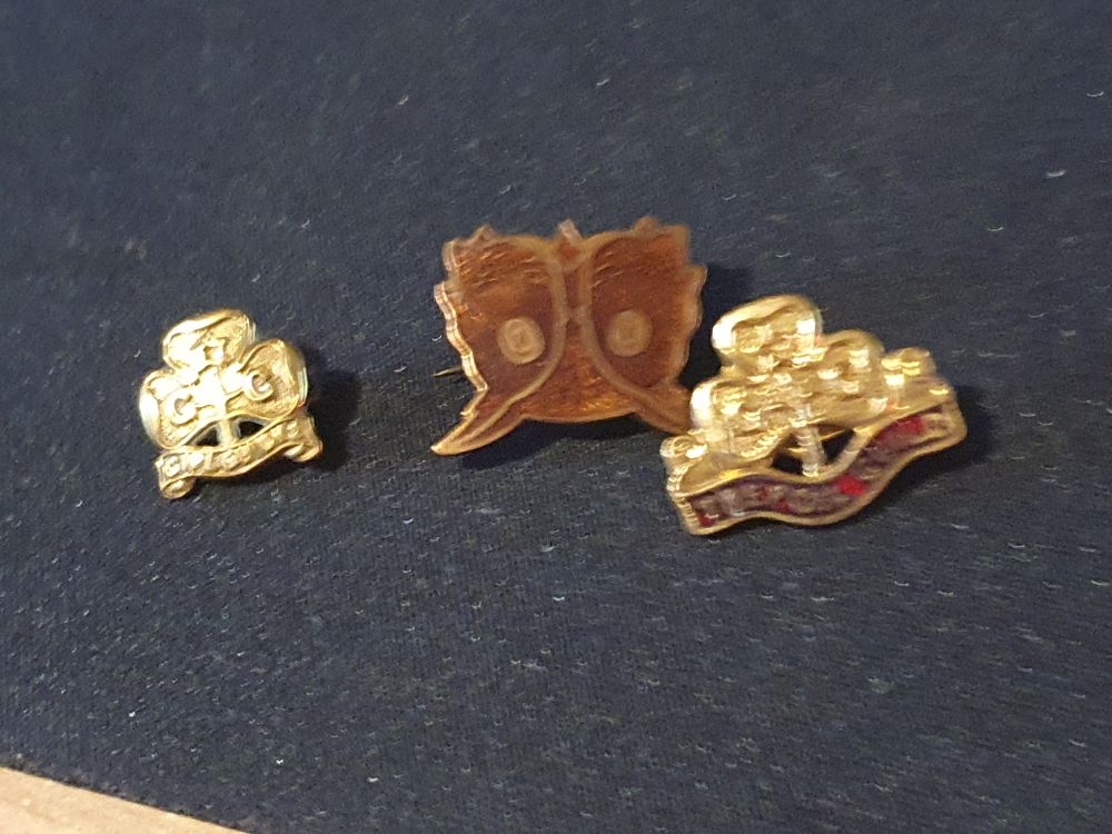 Lot 145: Vintage badges