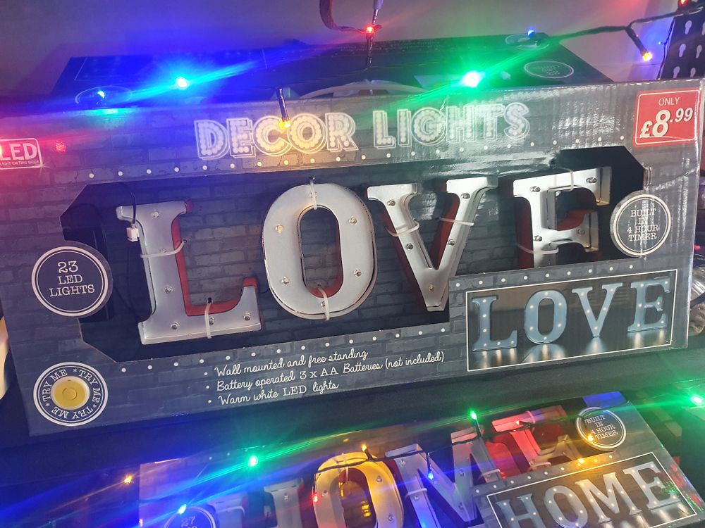 Lot 169: New love sign