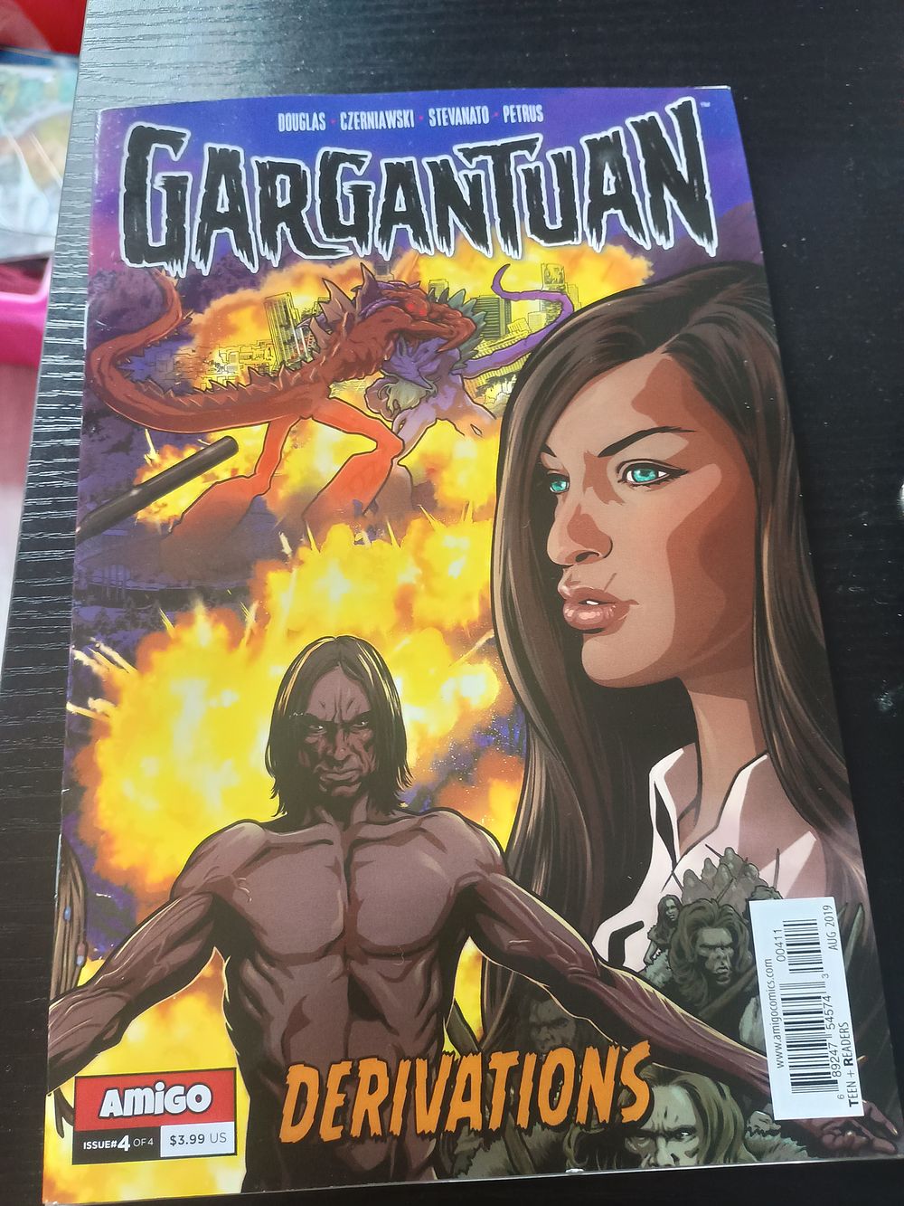 Lot 254: Gargantuan collectable comic