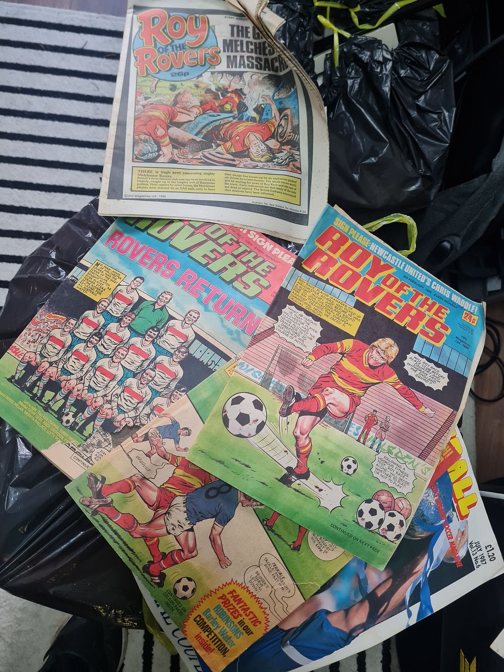 Lot 255: Joblot of roy of the rovers comics