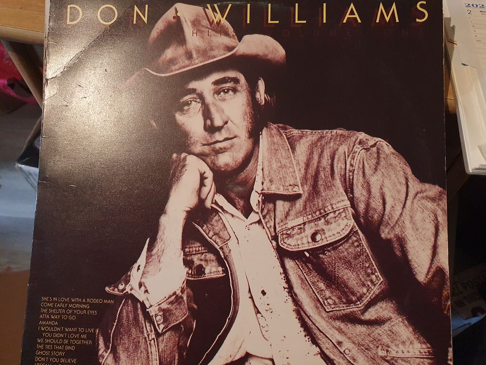 Lot 269: Don Williams vinyl
