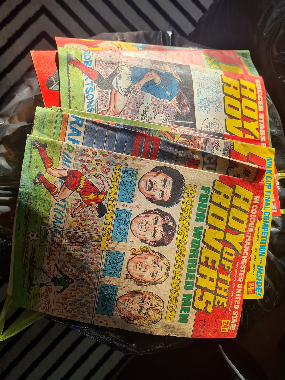 Lot 175: Joblot of roy of the rovers comics