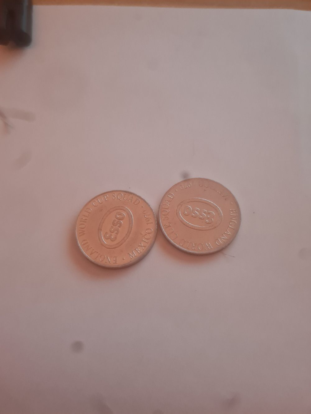 Lot 201: Esso coins