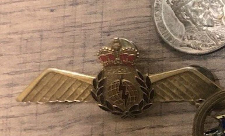 Lot 209: Military badge