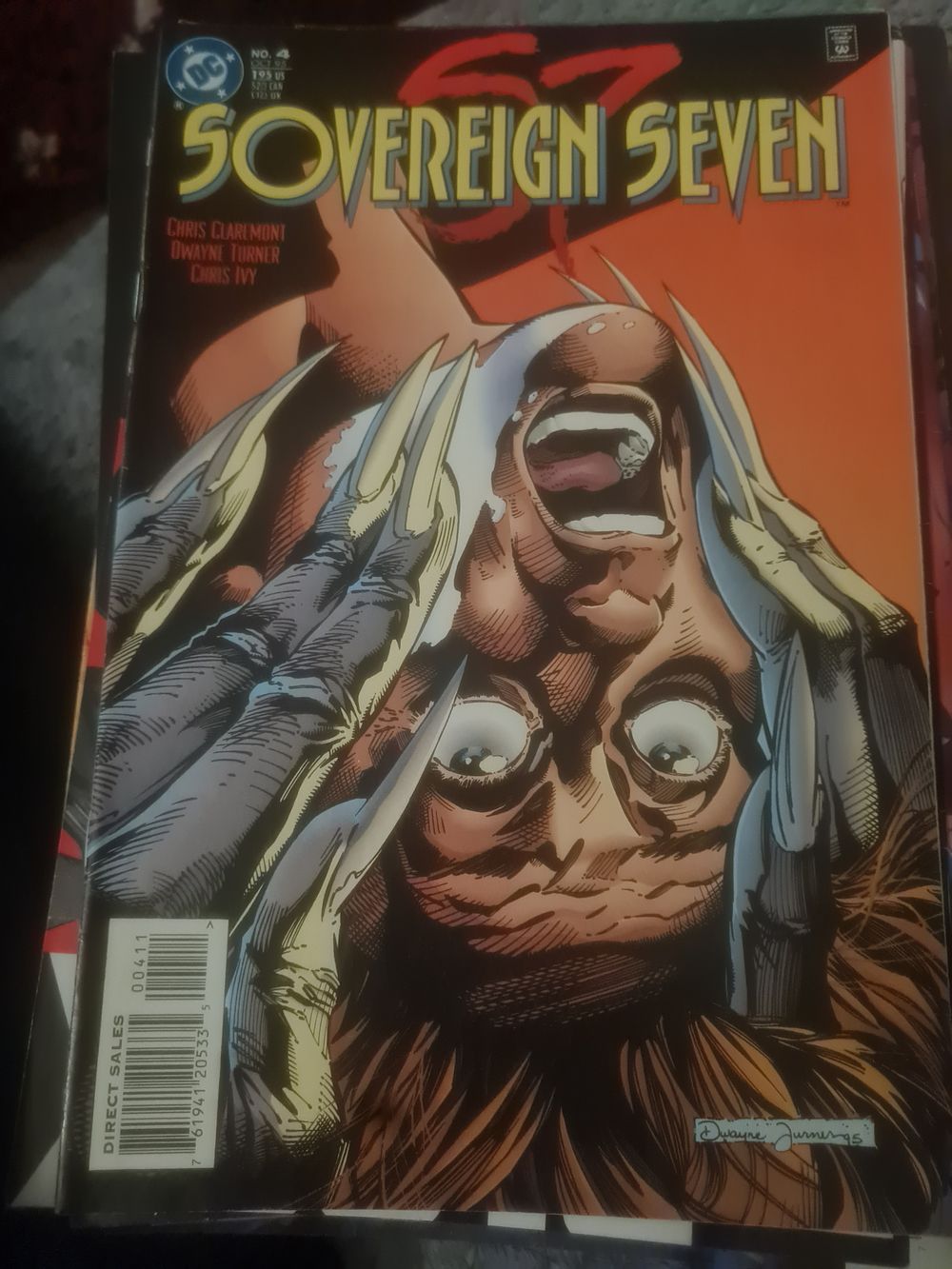 Lot 215: Sovereign seven comic