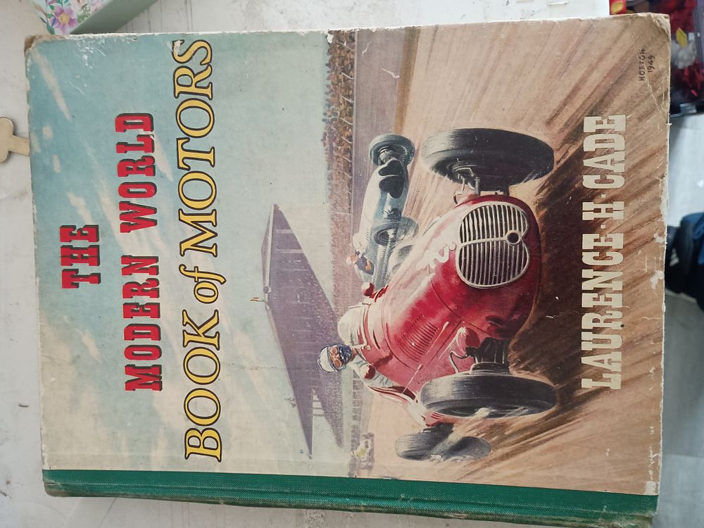 Lot 241: Vintage motor book