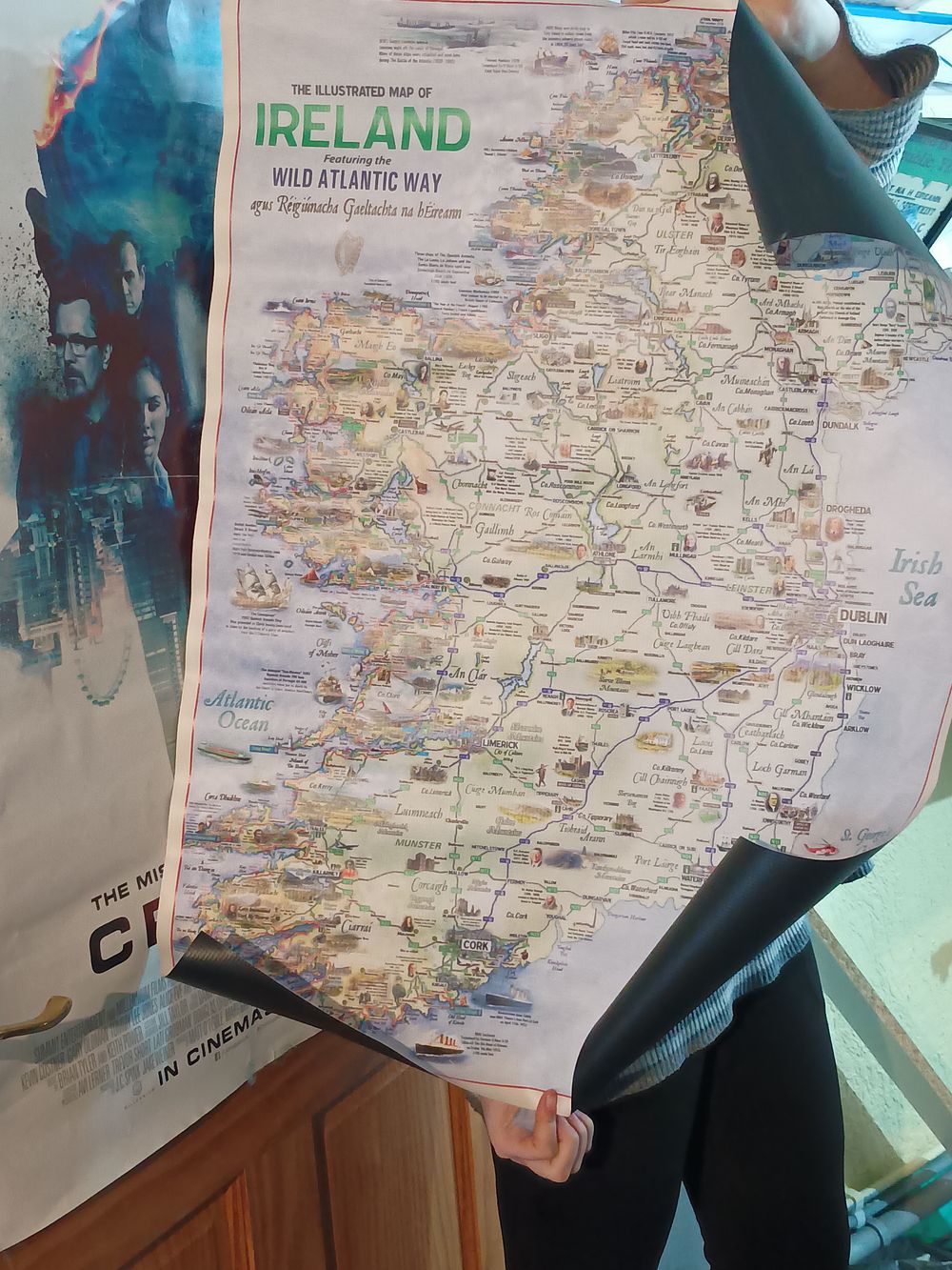 Lot 4f: Large Irish map