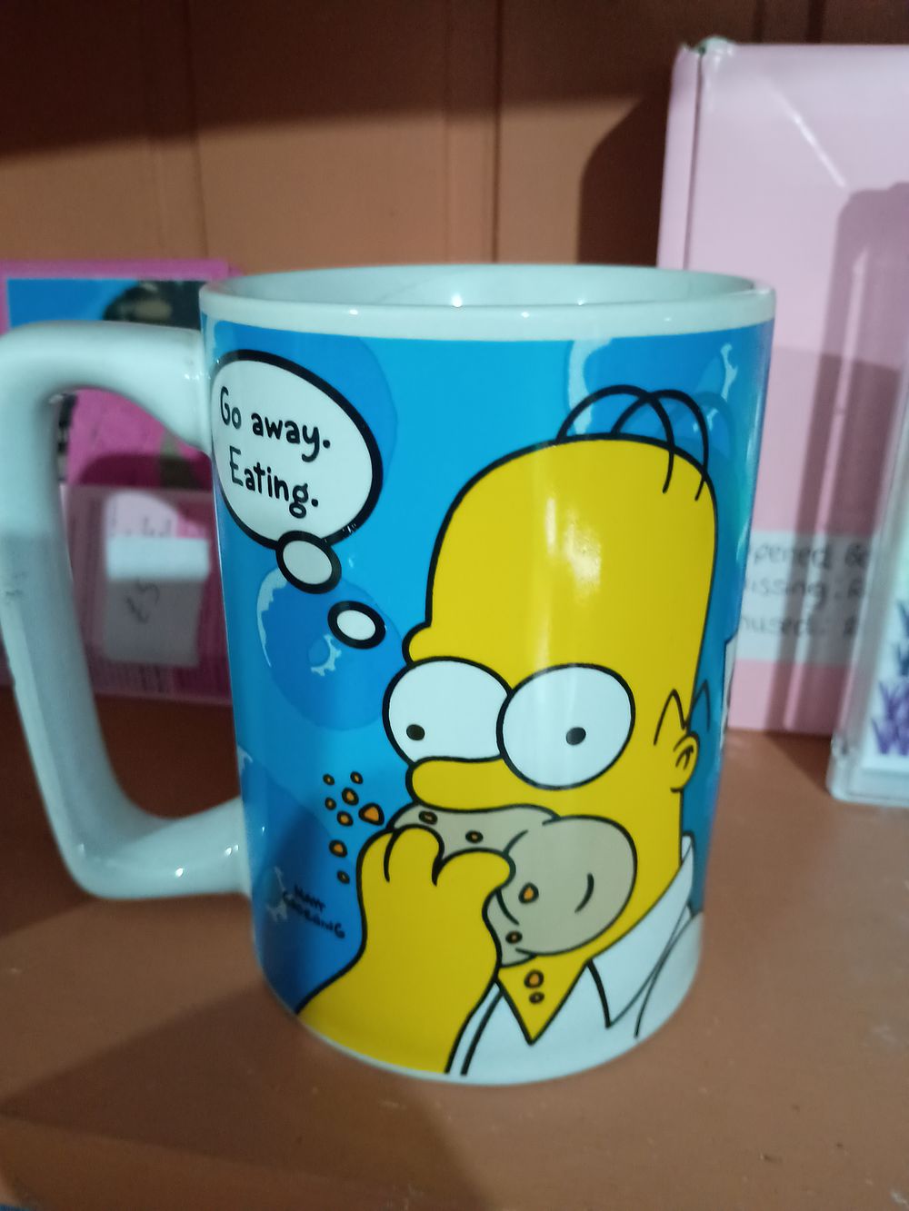 Lot 272: Hommer Simpsons mug