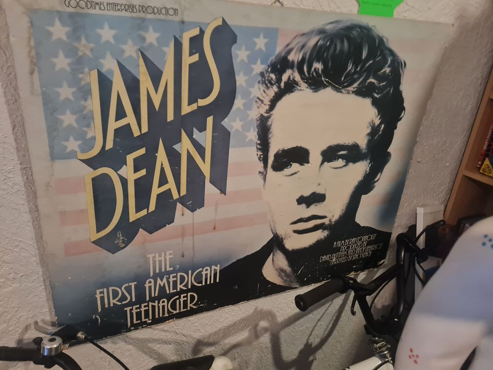 Lot 325: Large james dean picture