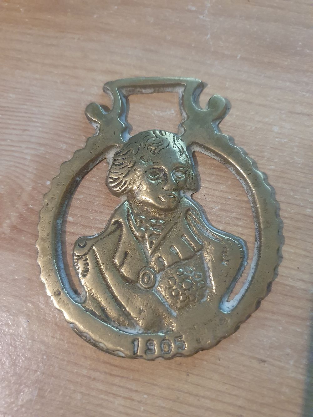 Lot 50: Brass piece