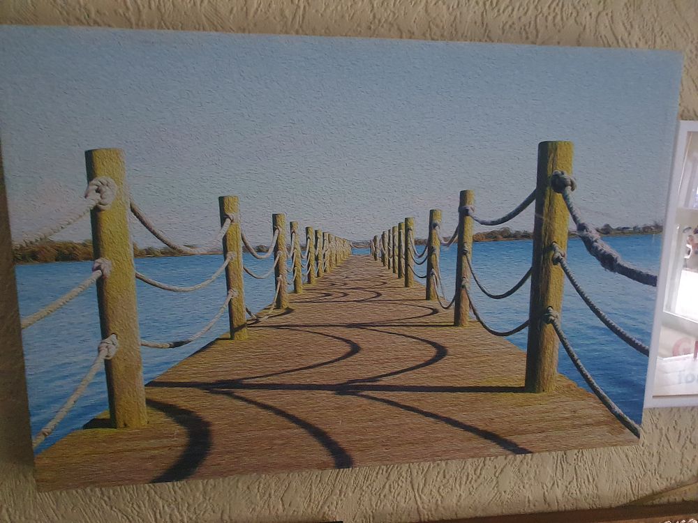 Lot 144: Large canvas