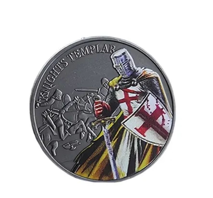 Lot 101v: Knight templar  coin