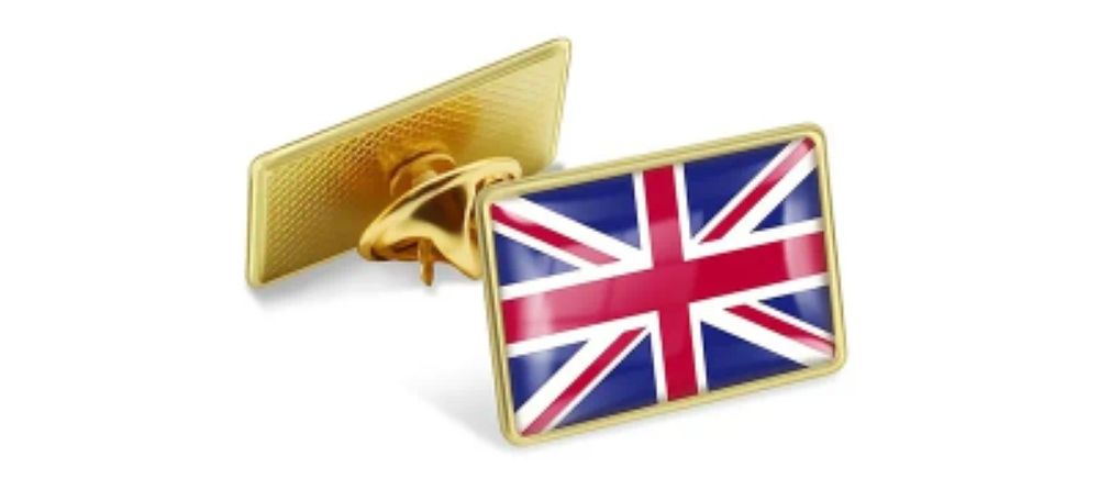 Lot 120: British pin badge