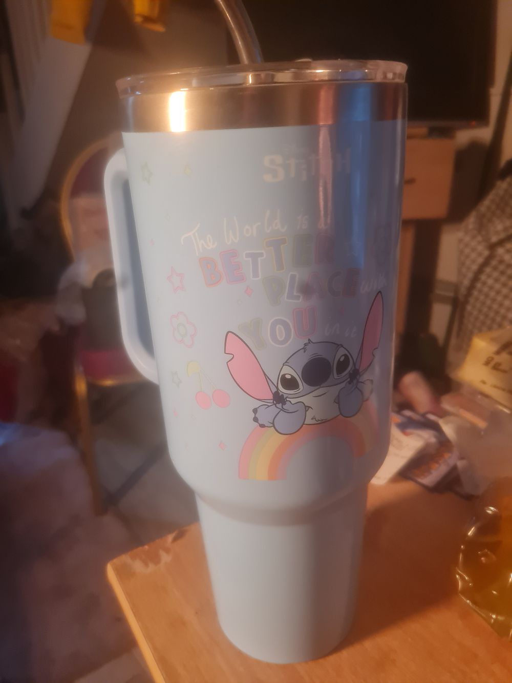 Lot 126: Large unused stich disney bottle