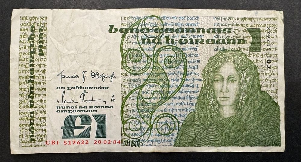Lot 155: Vintage irish bank note