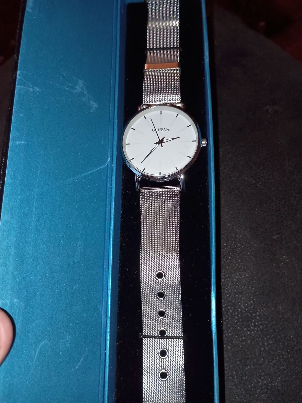 Lot 163: Geneva boxed watch