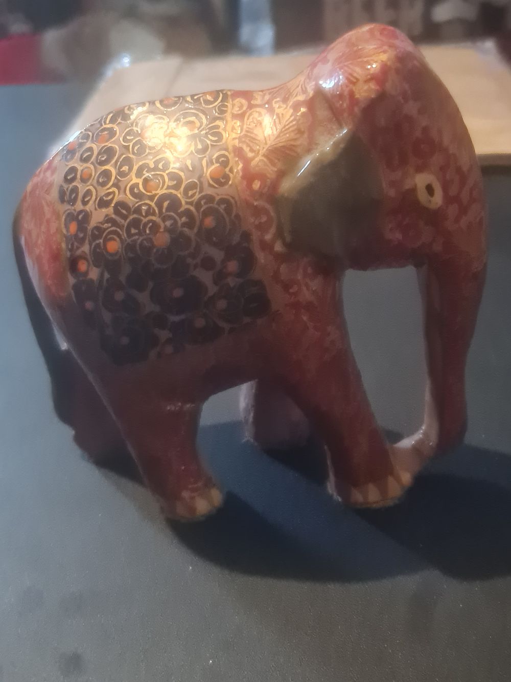 Lot 242: Elephant figerine