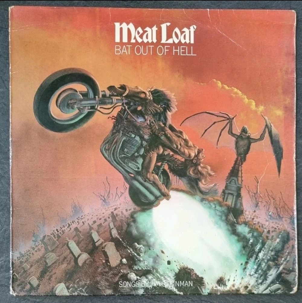 Lot 291: Meat loaf vimyl album