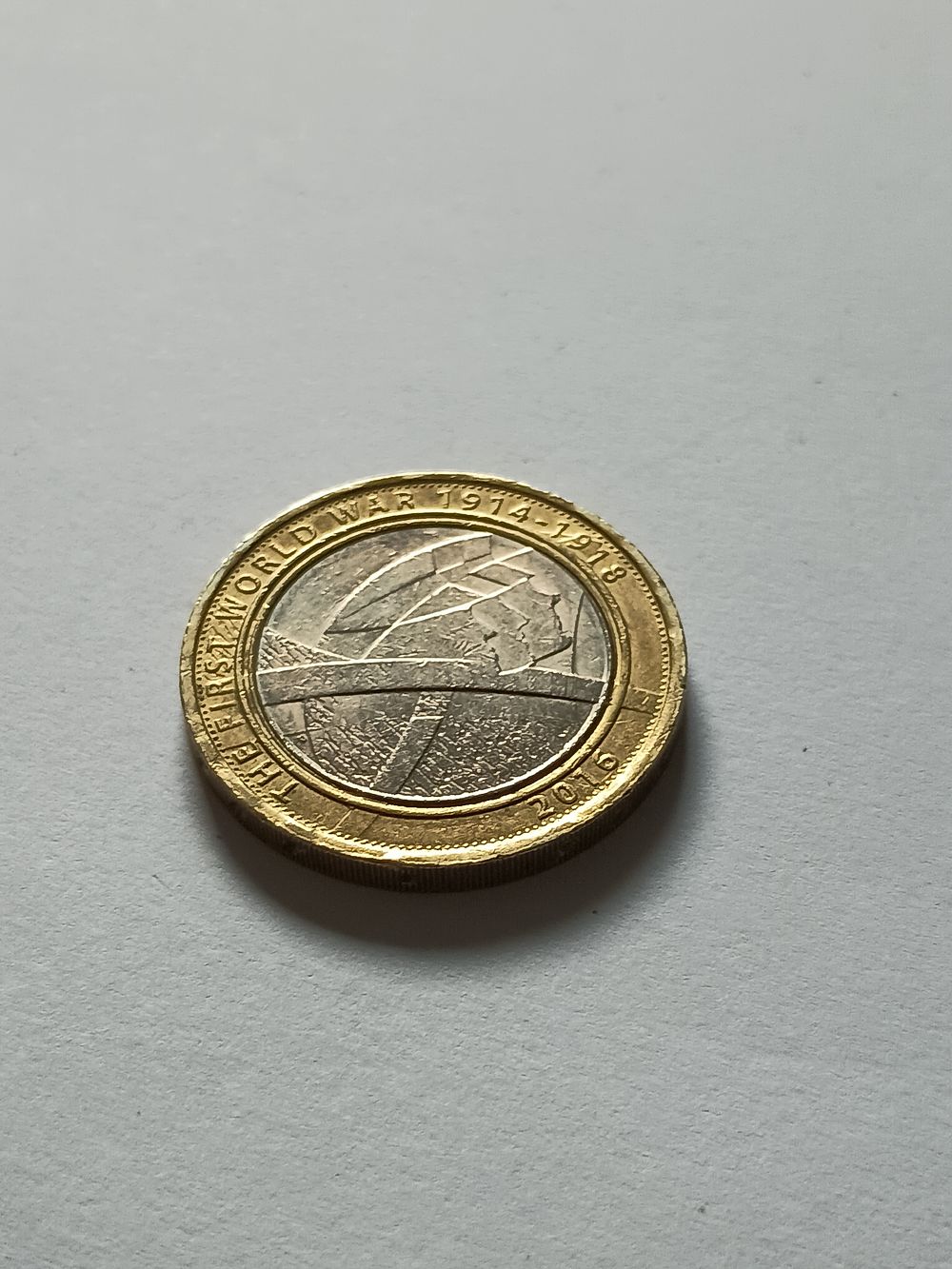 Lot 227: 1st World War Collectable £2 Coin