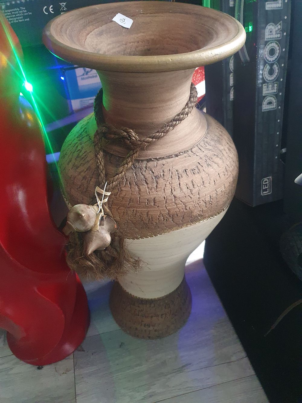 Lot 259: Large vase