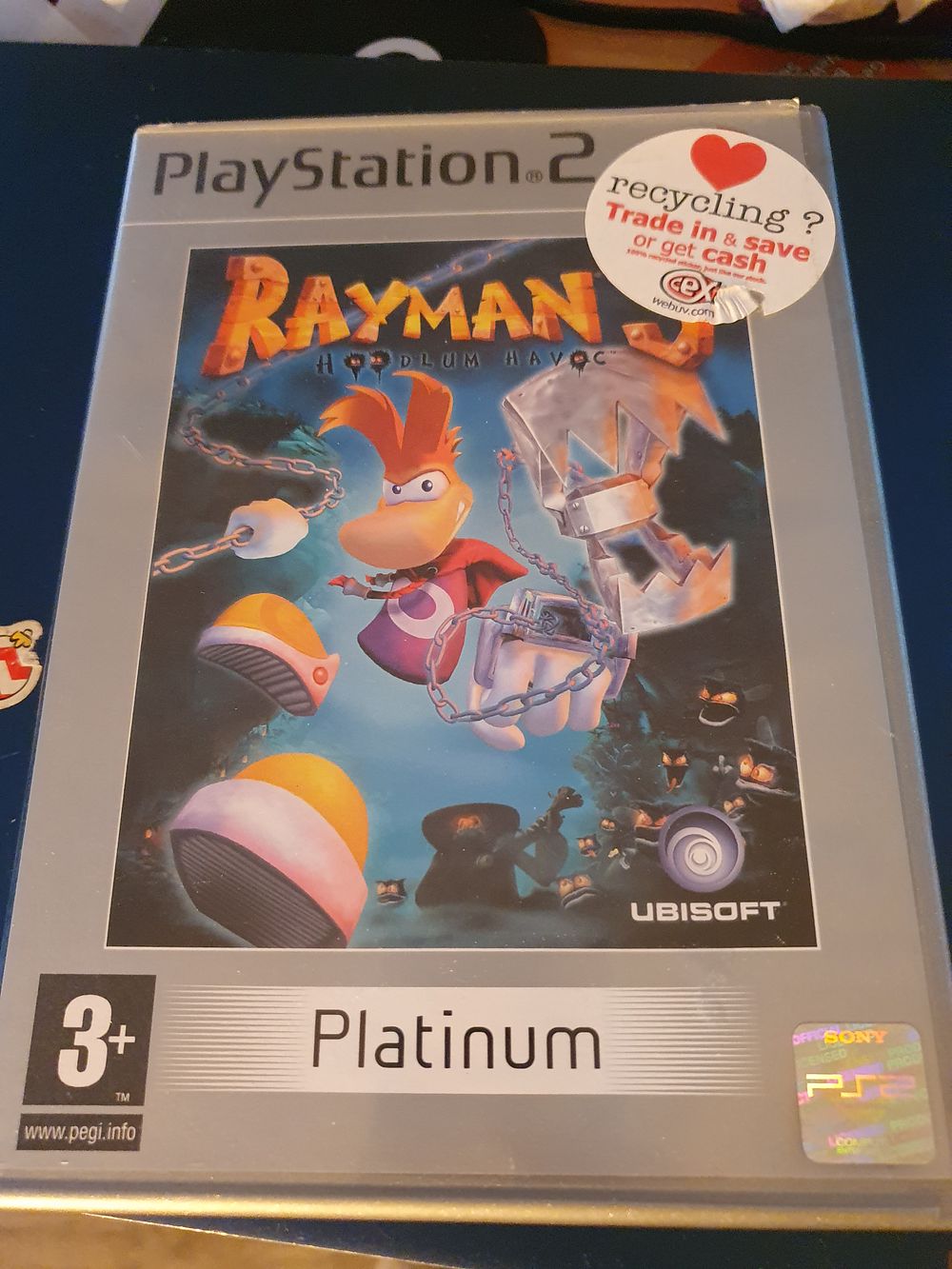 Lot 279: Raymond ps 2 game