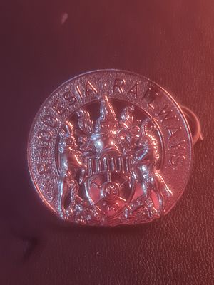 Large rhodesia railways badge